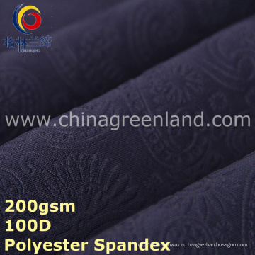 Вязаный рельефный полиэстер спандекс ткань для платья текстильные (GLLML295)